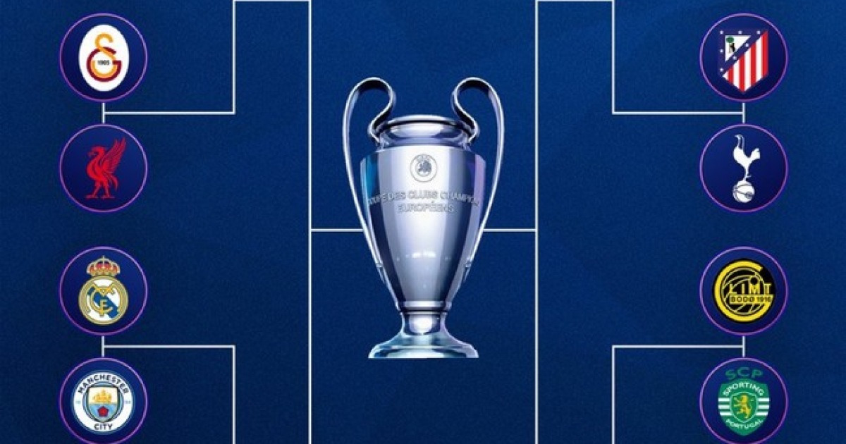 유럽축구연맹(UEFA) 챔피언스리그 16강 대진 확정, 레알 마드리드와 맨체스터 시티의 대결 주목