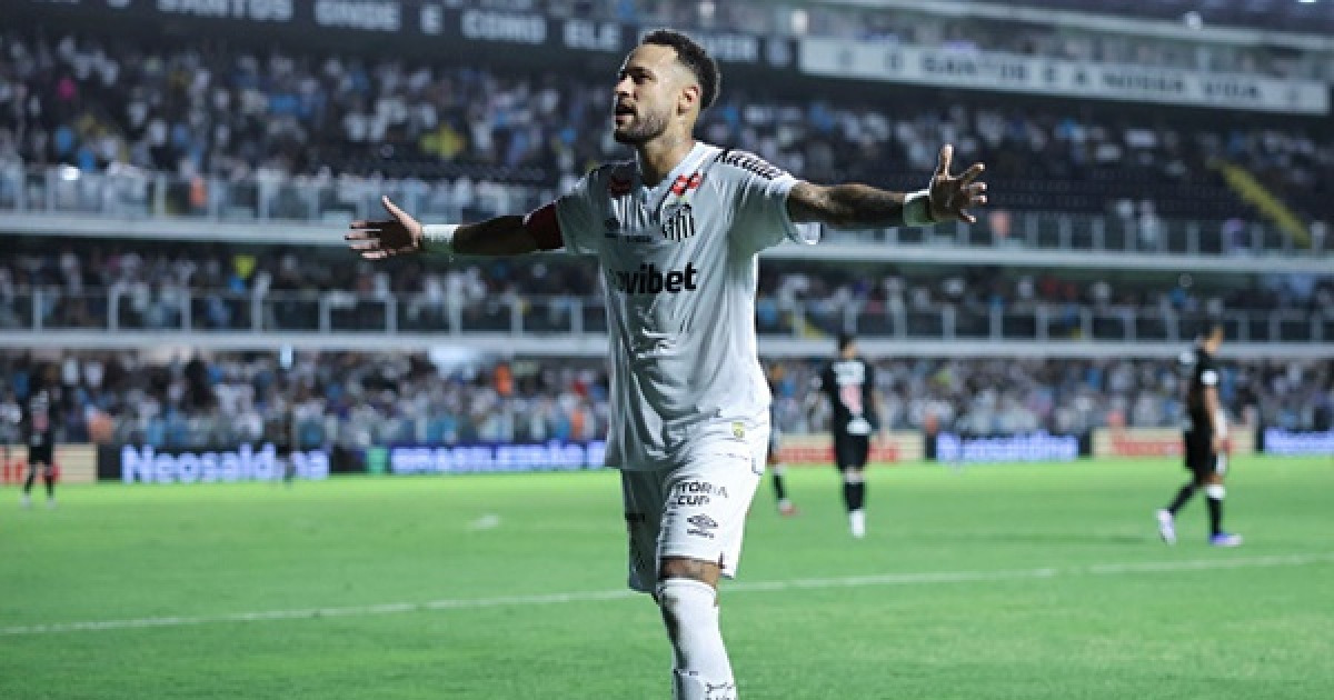 네이마르의 부활, 산투스 2-1 바스쿠대마 승리