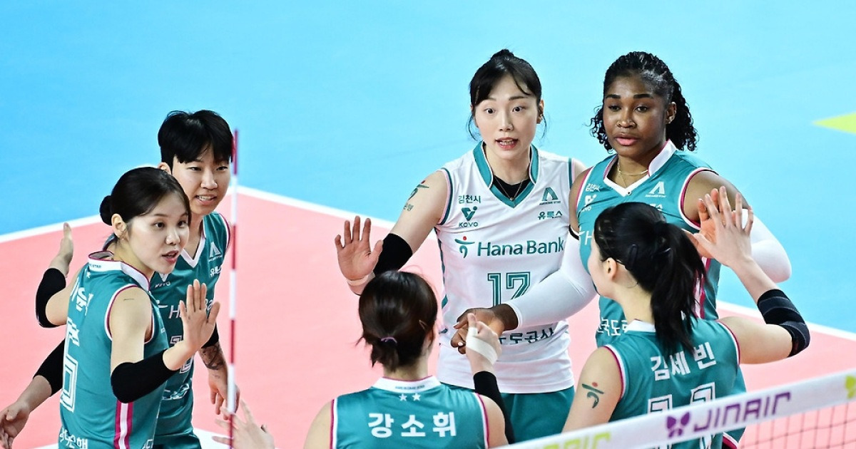 V리그, 도로공사와 대한항공의 압도적 우위