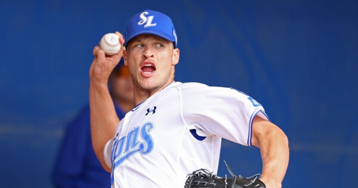 거물급 외국인 투수 데려왔는데 공 1구도 못 던지고 퇴출...삼성 초비상, 맷 매닝 팔꿈치 수술