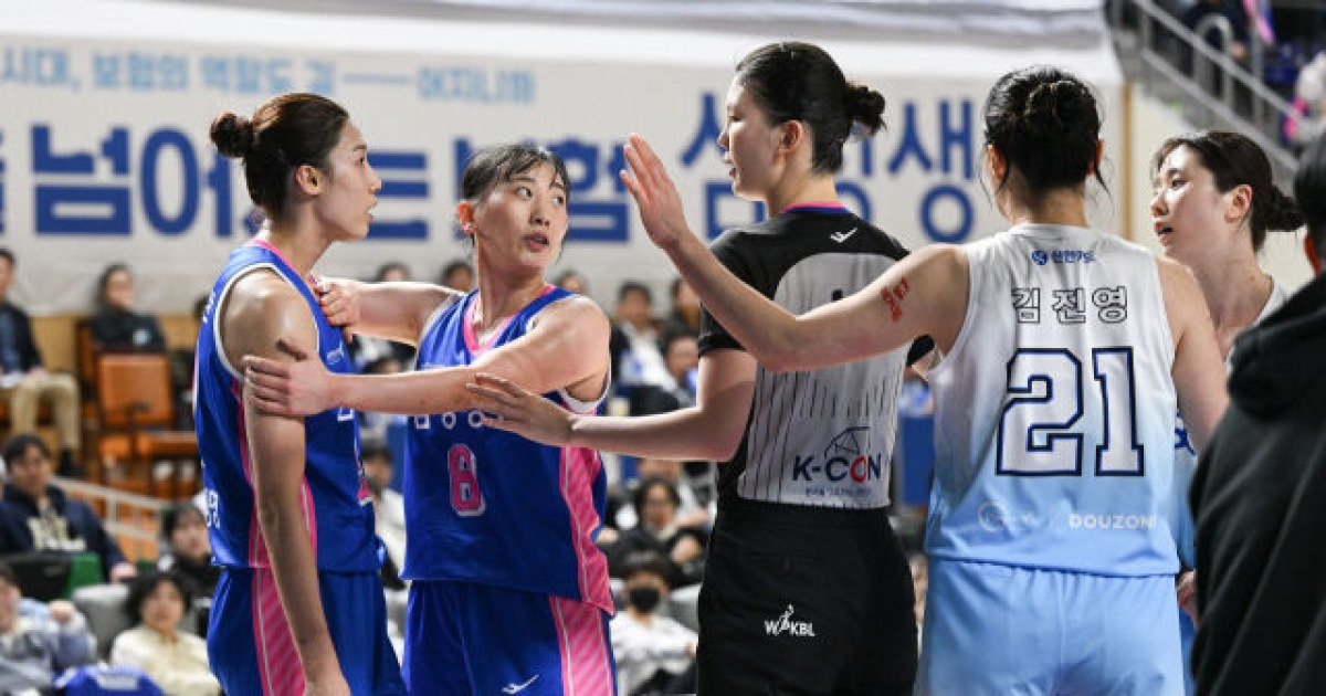 여자프로농구, 뜨거운 신경전 속 삼성생명의 승리