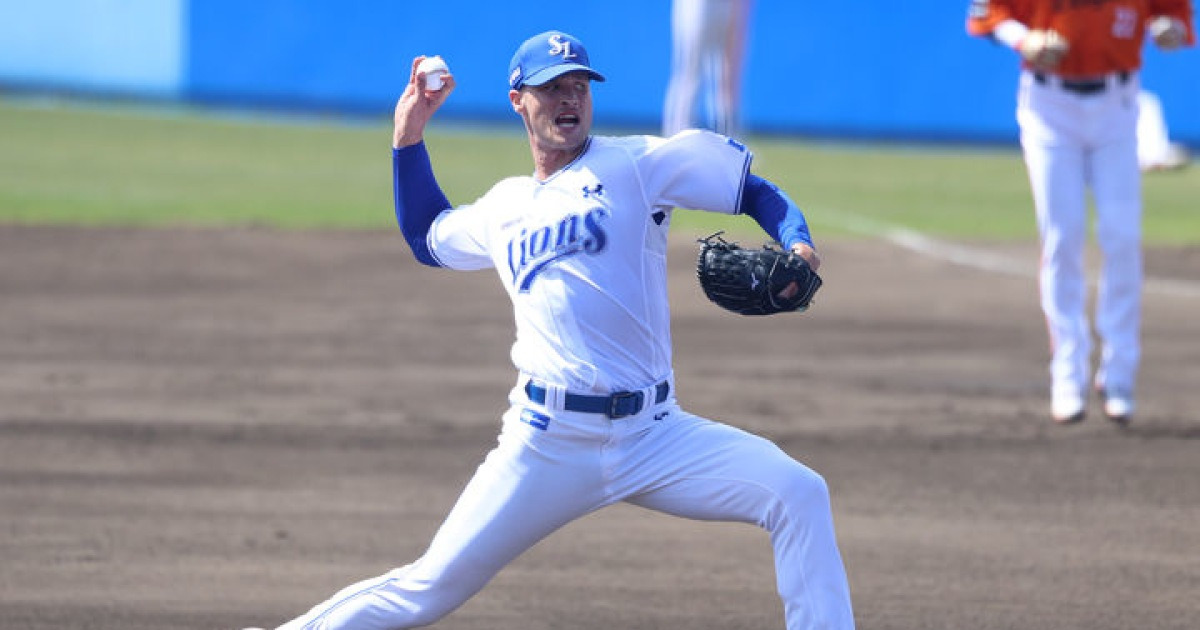 삼성, 결국 외국인 투수 교체한다…매닝, 팔꿈치 인대 수술 소견