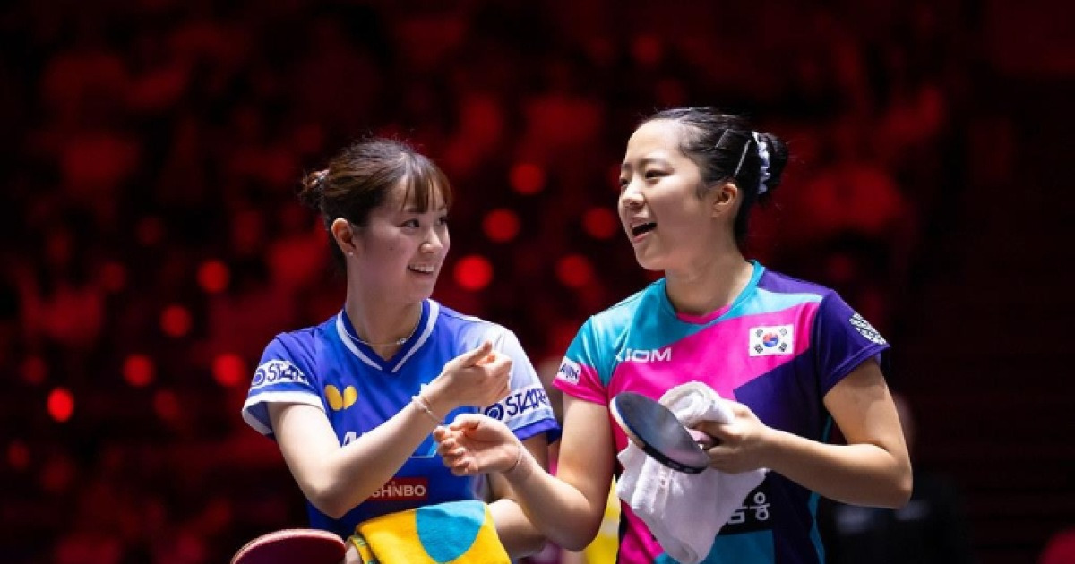 신유빈, 준우승만 2번…WTT 싱가포르 스매시 여자복식도 우승 실패