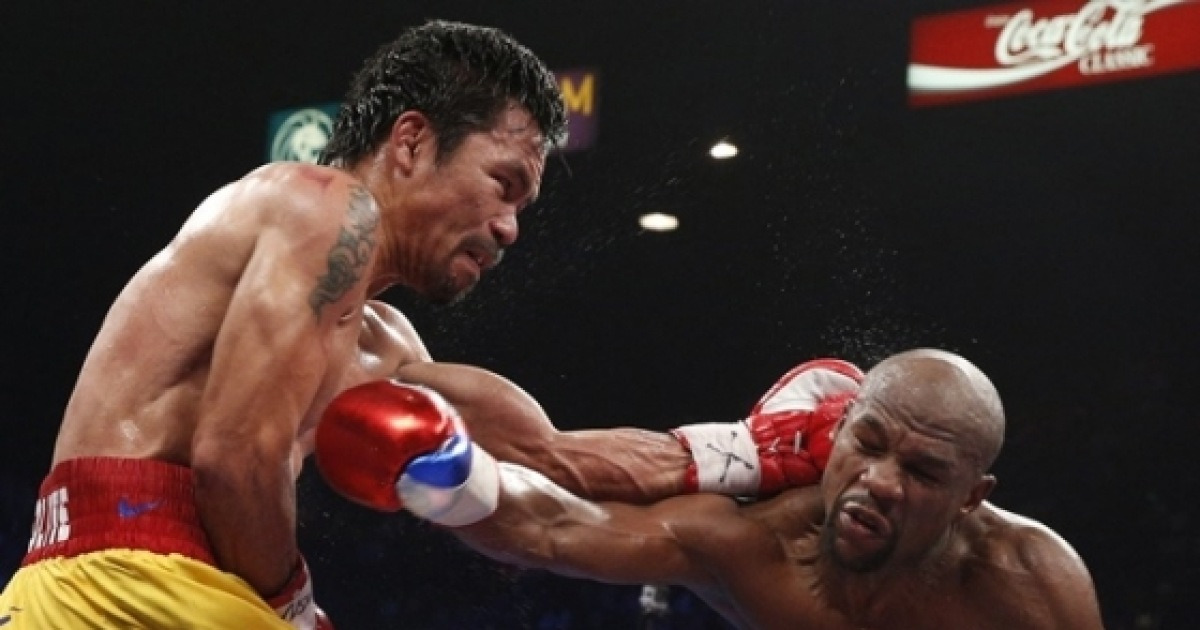 무려  9679억 '잭팟'→또 '최소 1440억' 돈벼락... 메이웨더vs파퀴아오 세기의 리매치, 역대 최고액 확정적