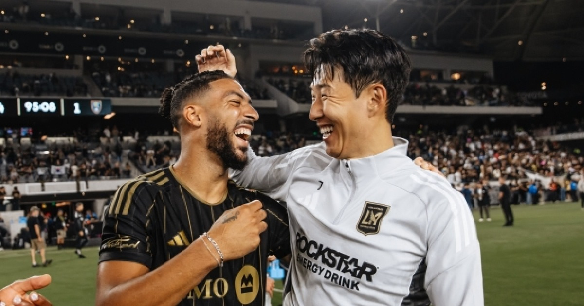 부앙가, LAFC와 재계약... 손흥민과 '흥부 듀오' 장기간 유지될까