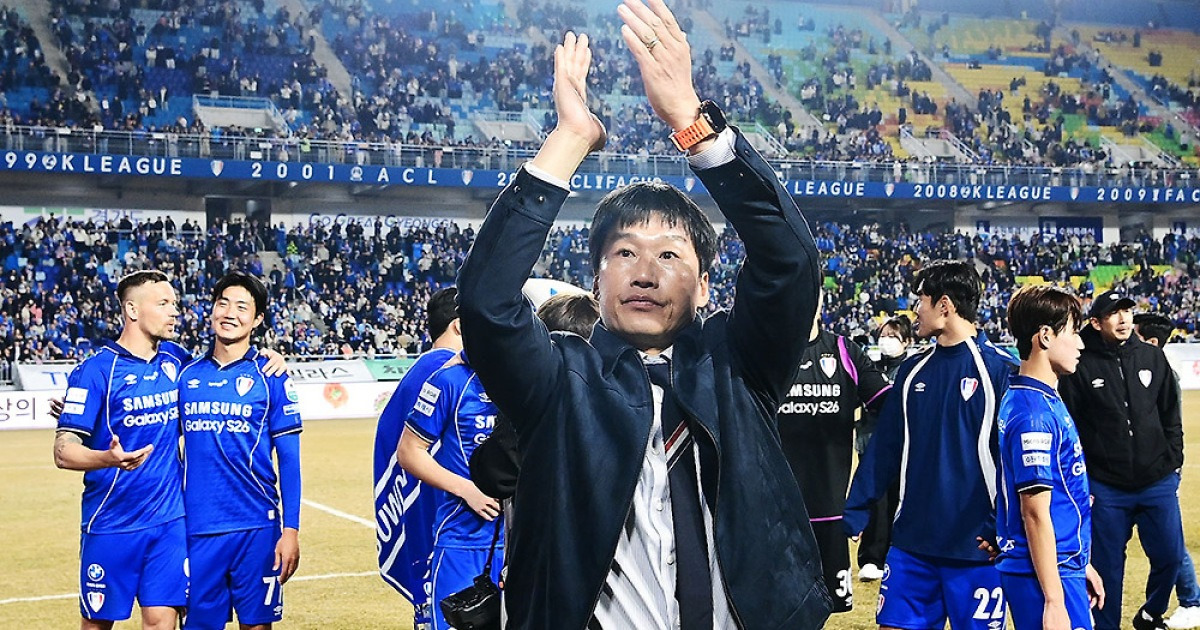 '효버지' 동점골 터졌는데 왜 화냈나?…2-1 역전승에도 따끔한 지적→"실점 후 공격 전개 차분하게 할 수 있었는데" [현장인터뷰]