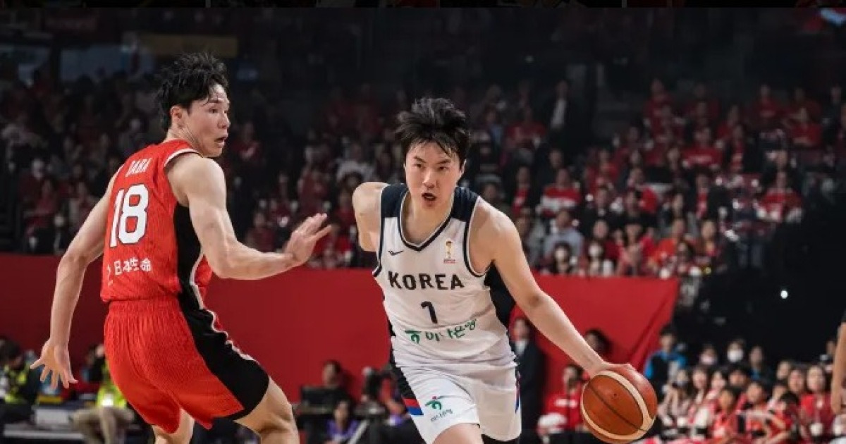 '이현중 더블더블' 한국 농구대표팀, 3·1절 한일전서 패배...마줄스호 2연패