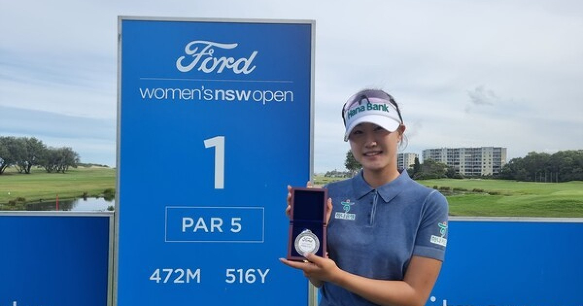 한국 여자골프 새 희망 오수민, LET서 '아마 돌풍' 준우승