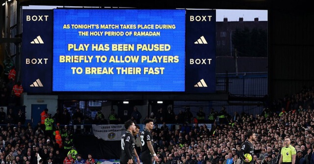 잉글랜드 프리미어리그, 라마단 기간 중 경기 중단 논란
