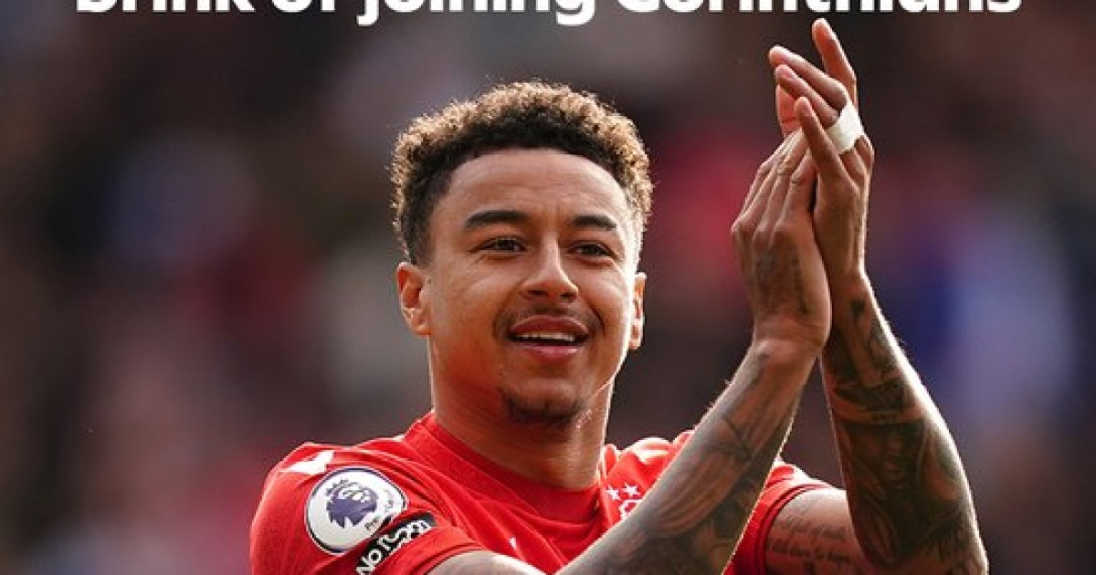 제시 린가드, 브라질행 임박... 코린치안스와 계약 체결 임박