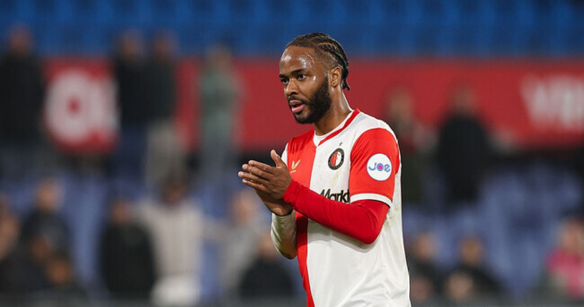 라힘 스털링, 페예노르트 데뷔전 혹평에도 반 페르시 감독의 강력한 지지