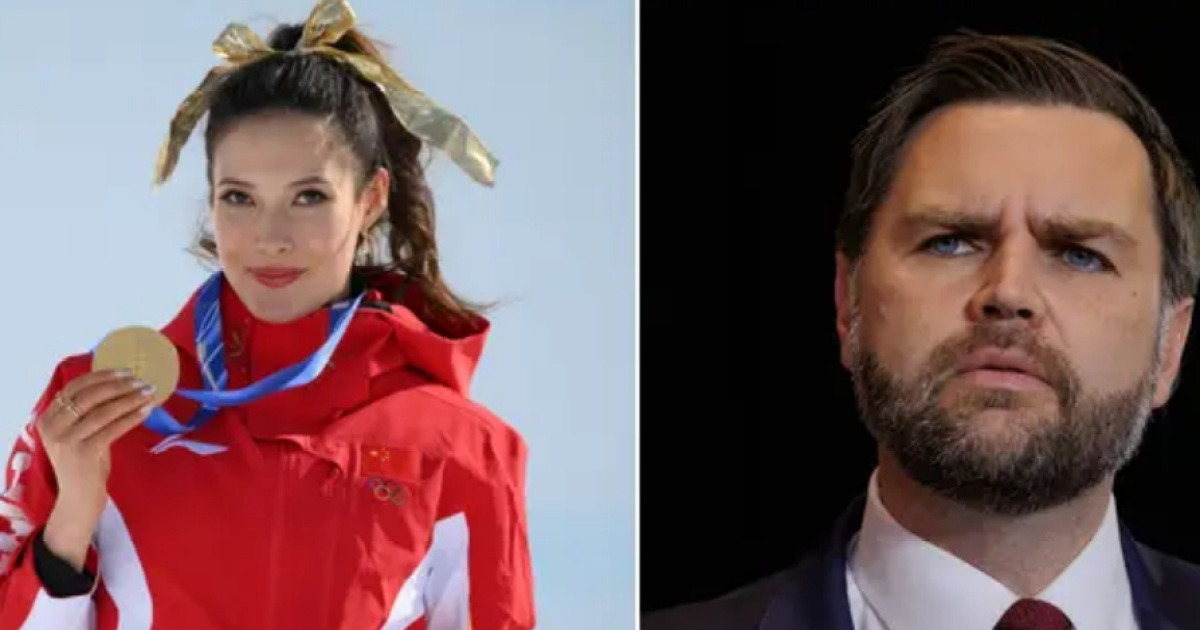 '조국 등진 배신자' 美 부통령 공개 저격→무려 1262억 번 슈퍼스타 "중국 혐오 멈춰... 내가 그렇게 부럽나?" [밀라노 올림픽]