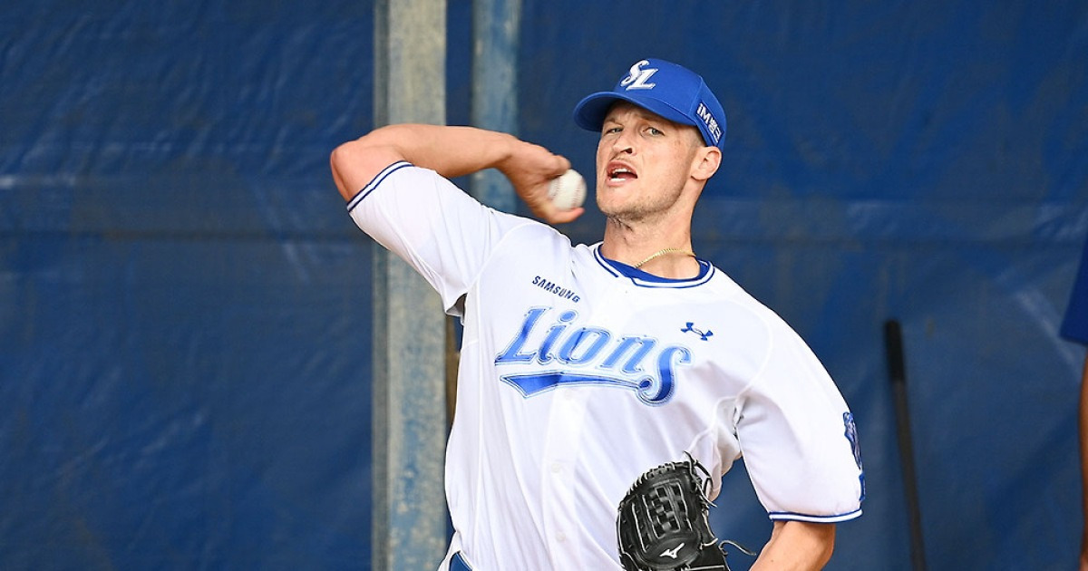 삼성, 외국인 투수 매닝 손상으로 교체 결정... 선발진 재조정에 속도