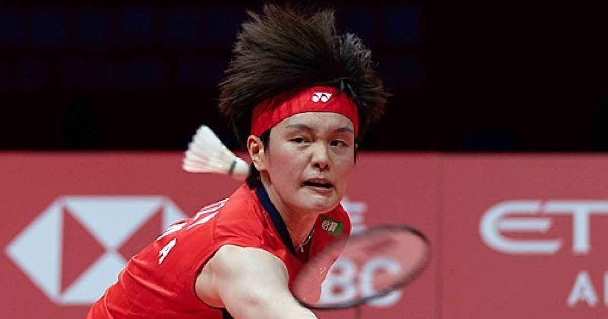 中 왕즈이, '안세영 없는 대회' 우승 실패 위기…'세계 37위'와 결승전, 1게임 19-21 뒤집기로 빼앗겨