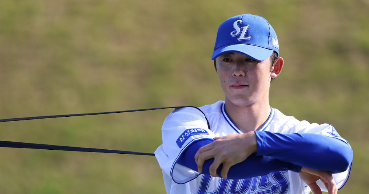 집단 '팔꿈치 돌림병' 전전긍긍 삼성, '광속 아쿼' 미야지,140㎞ 초반에 그친 이유