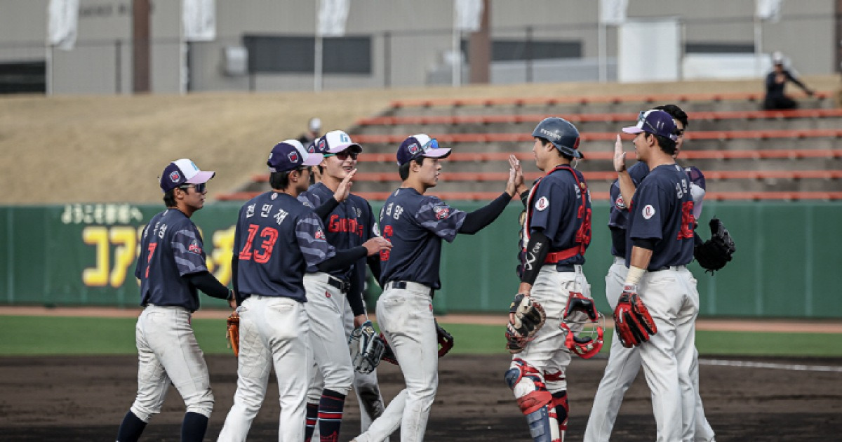 '롯데만 가능' NPB 1군과 정기 교류 → 올해는 주전 2루수가 튀어나왔다! 지속적 동반 성장 모델의 초석 [미야자키 현장]