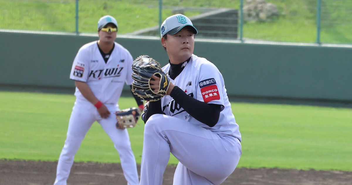 KT 위즈, 연습경기서 LG와 7대7 무승부... 불펜진 고민은 여전하다