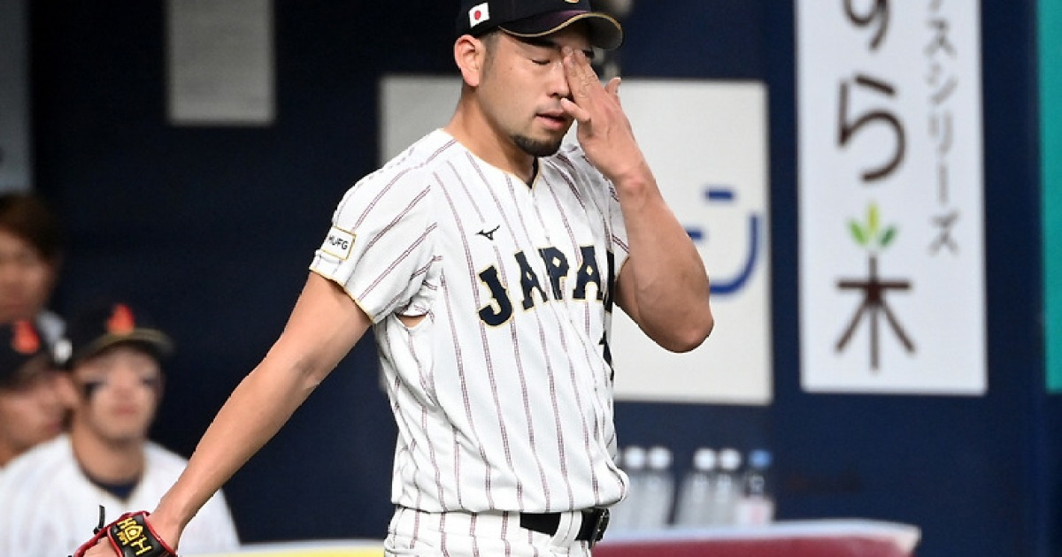 기쿠치, WBC 선발 등판에서 불안한 모습... 한국전 기대감에 부담