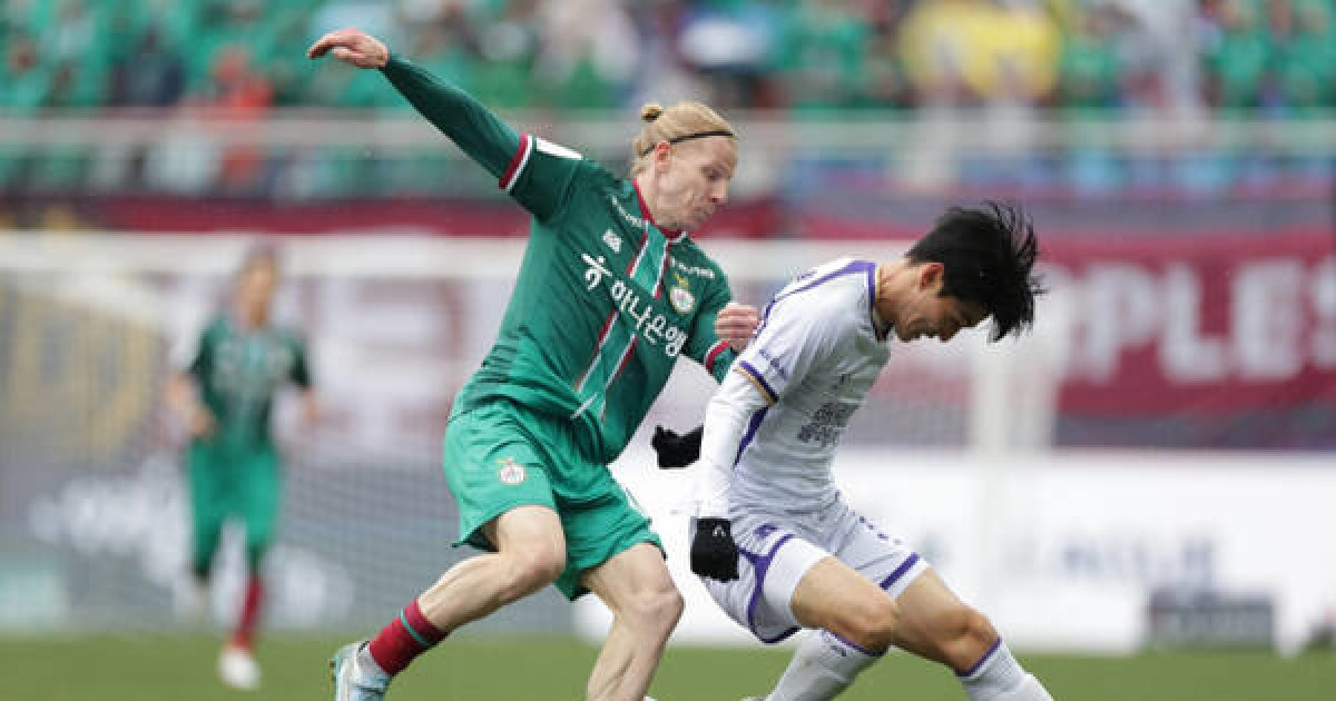 K리그1 개막전, 대전하나시티즌과 FC안양 1-1 무승부