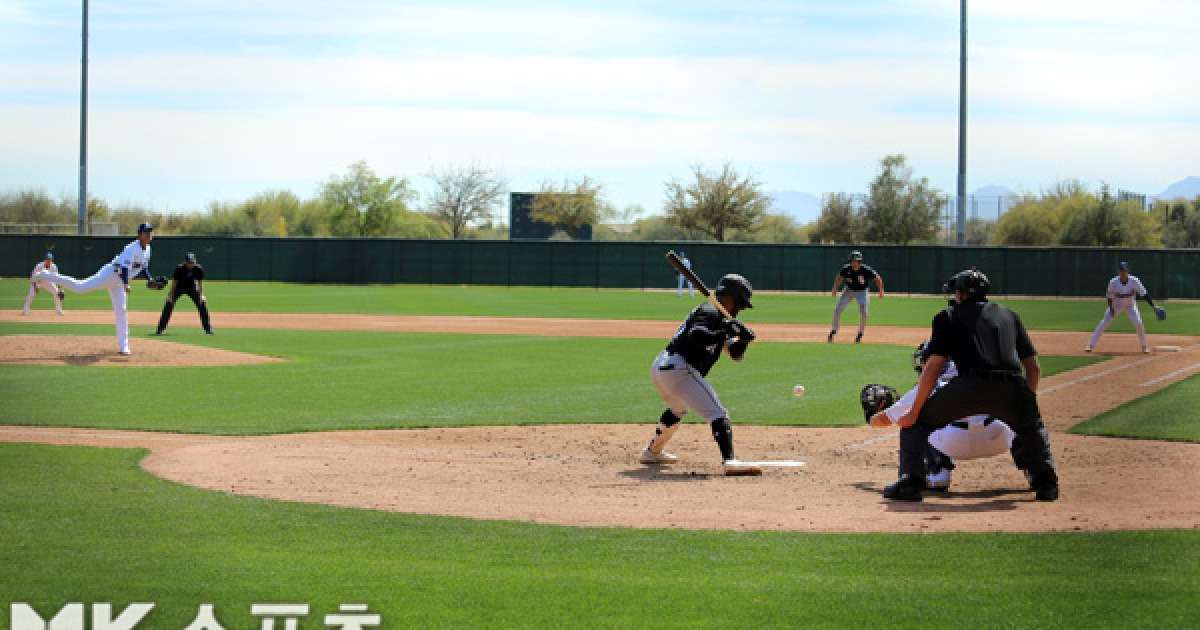 NC 다이노스, 화이트삭스와 평가전에서 0-8 대패