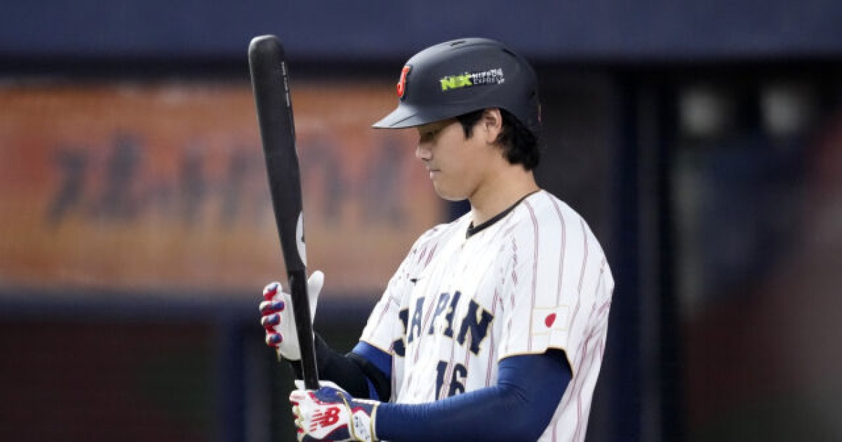 오타니, 찬스 앞 대타 교체라니→3타수 무안타 침묵…日 첫 홈런 주인공은 1413억 외야수 [MD오사카]