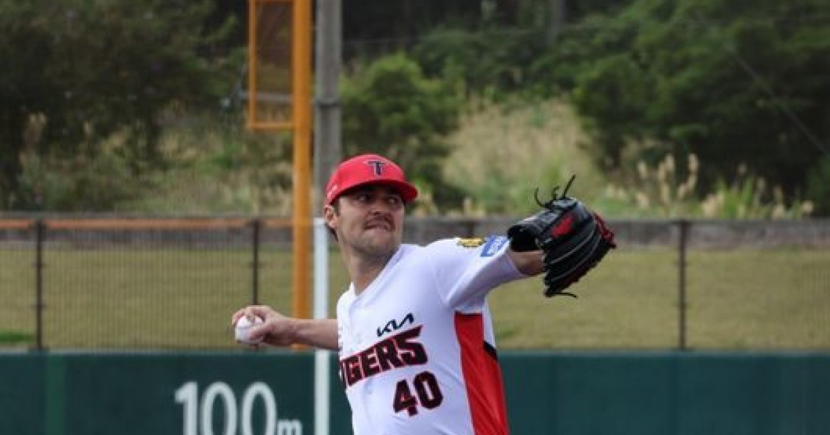 KIA 제임스 네일, 에이스다운 첫 등판…신종 구종으로 타자 공략