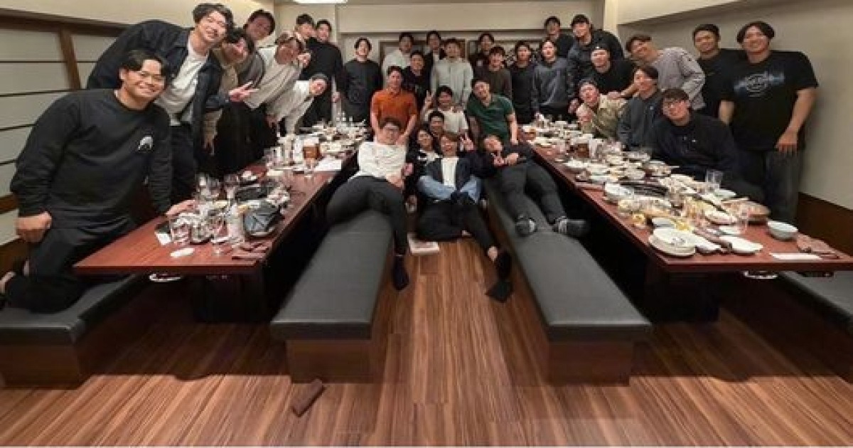 오타니의 리더십, 일본 선수단 회식 자리 마련