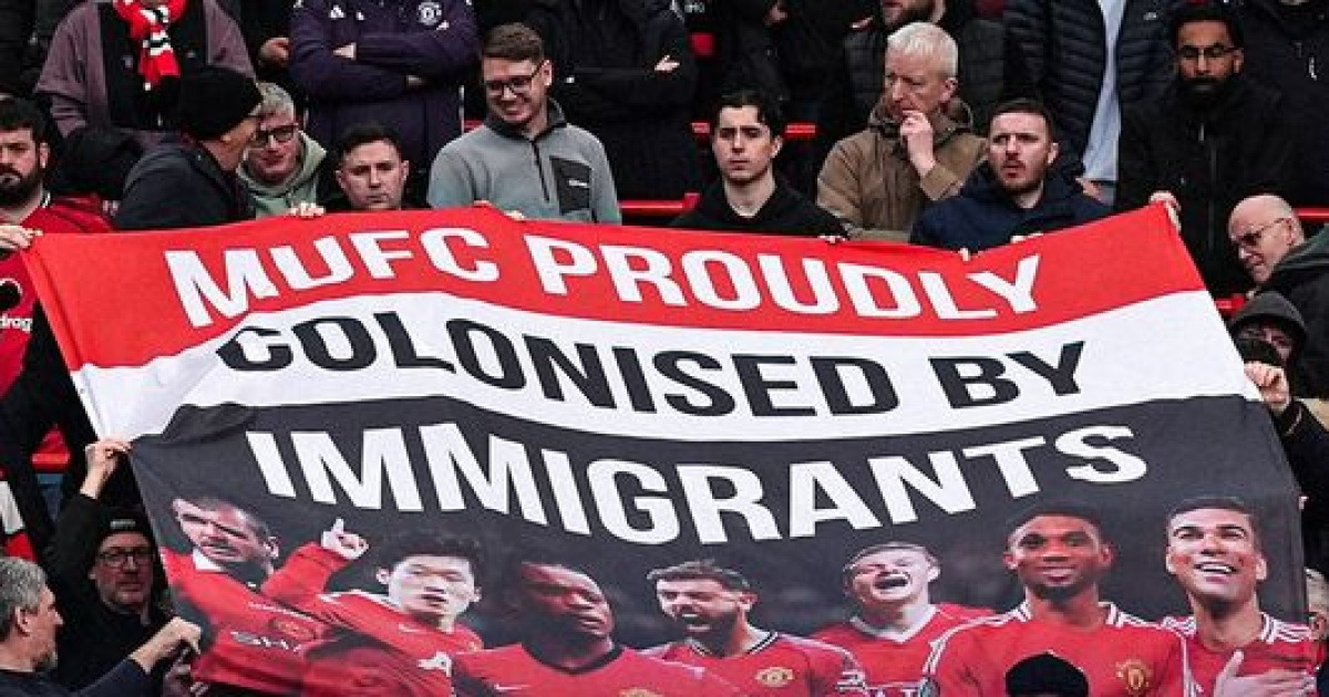 맨유 팬들, 랫클리프 경의 이민자 발언에 항의