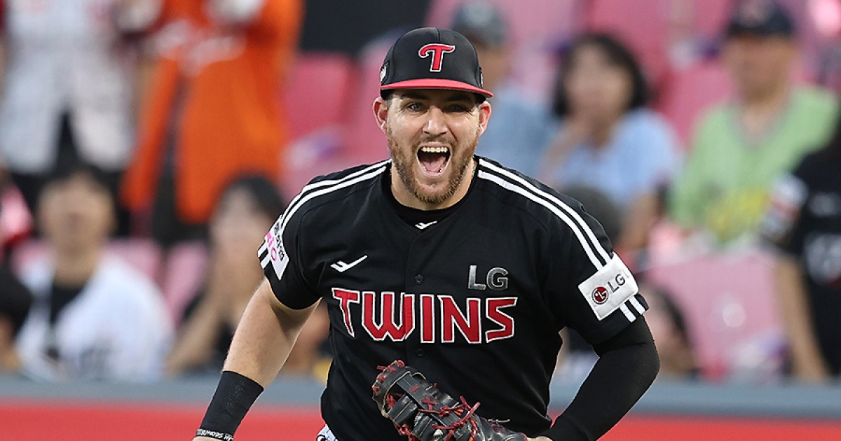 LG 오스틴, 올해 컨디션이 가장 좋아... 3년차도 강력한 성적 예상