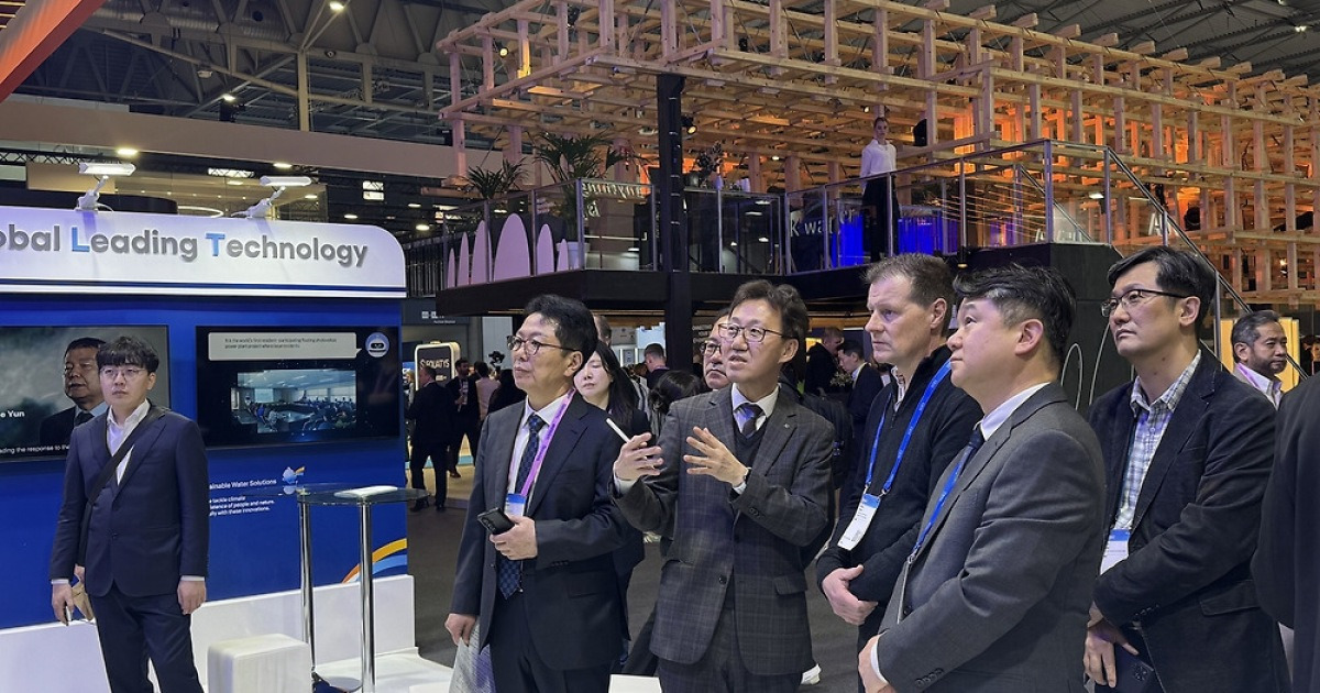 K-water showcases AI water tech at MWC 2026