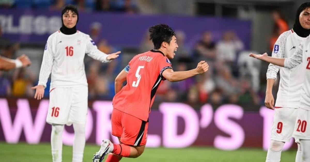 ‘최유리 결승골’ 한국, 아시안컵 1차전 이란에 3-0 완승