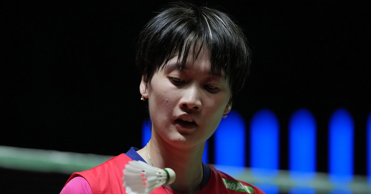 ‘안세영의 숙적’ 천위페이, 30분 만에 전영오픈 16강 진출