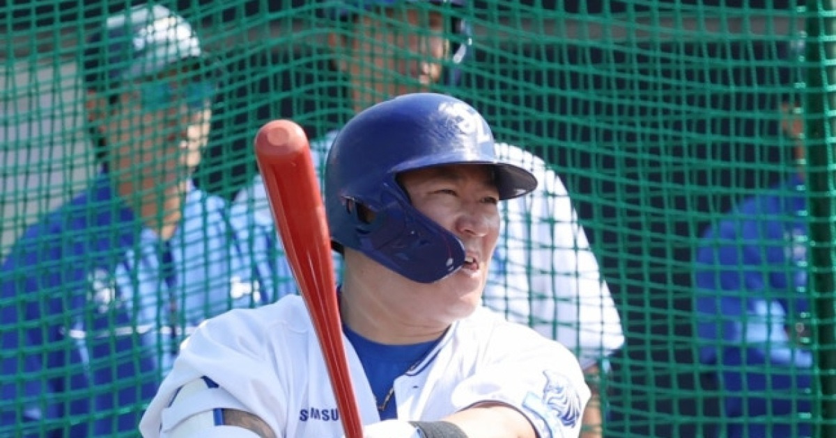 최형우, '7번 타순 밑으로 가면 은퇴한다'... 삼성이 준비한 마지노선