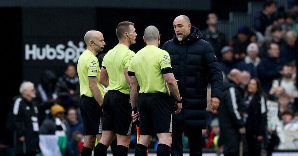 판정 논란에 불타는 토트넘, 프리미어리그 심판기구에 직접 항의