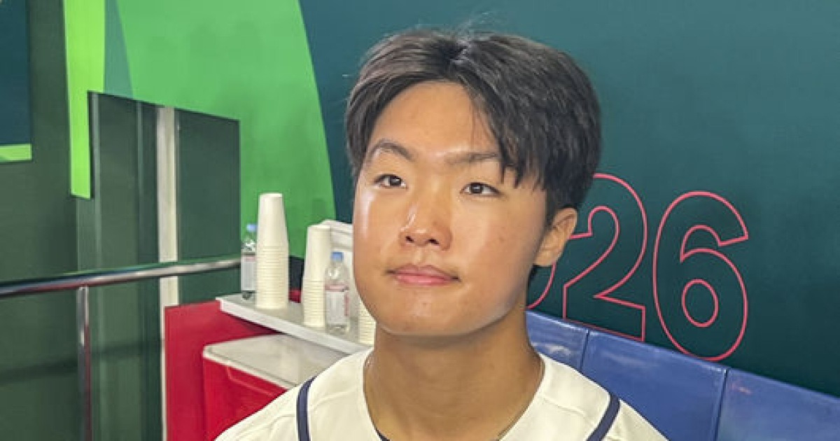 정우주, WBC 무대에서 중책을 맡다