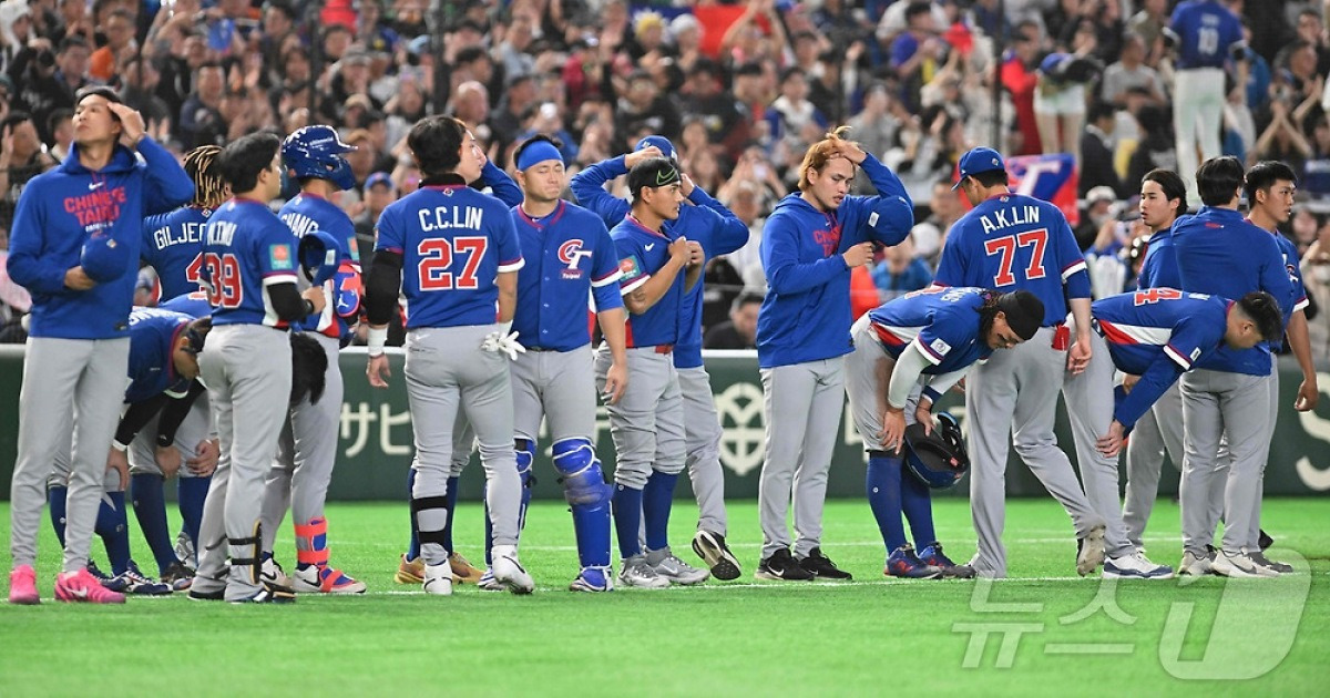 '프리미어12 MVP' 대만 천제셴, 손가락 골절…한국전 결장 유력[WBC]