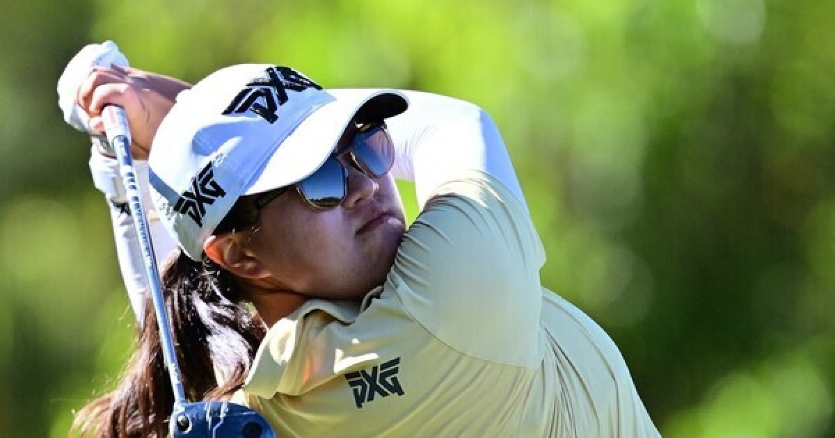 '평균 301야드' 날린 장타자 오스턴 김, 블루베이 첫날 버디 9개로 선전 [LPGA]