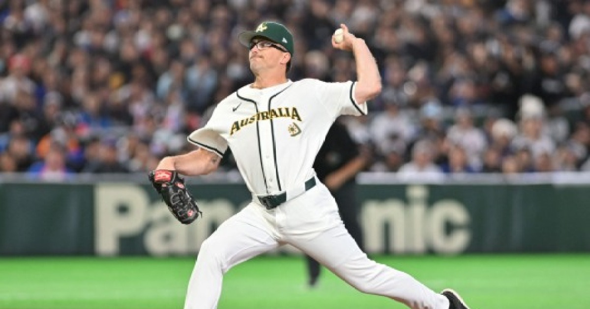 '46구·44구·41구의 함정' 호주, 대만 완봉하고 한국 향해 칼 갈았다… 좌완 3인방 전원 9일 재출격 가능