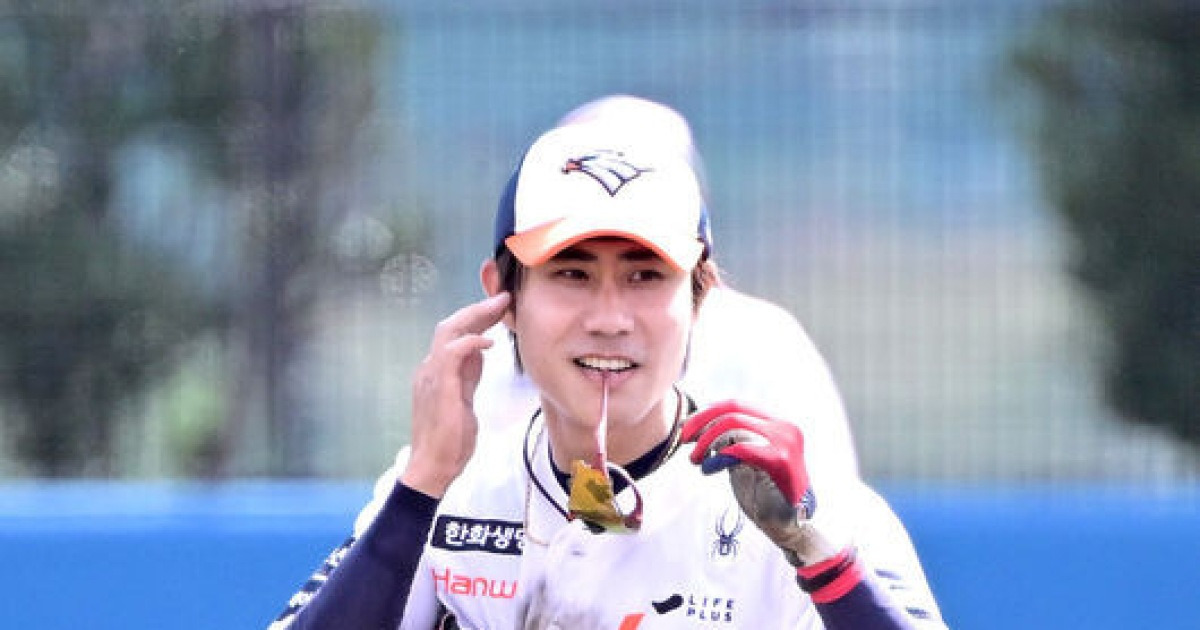 한화 이글스 심우준, 1번 타자로 복귀... 김경문 감독의 기대에응답할까