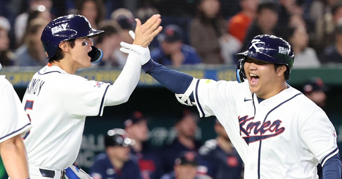한국 대표팀, WBC 첫 경기에서 체코를 11-4로 꺾고 기분 좋은 출발