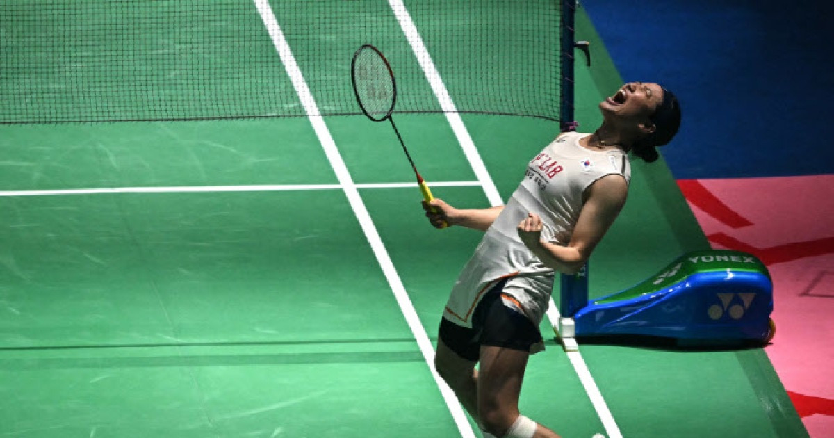 배드민턴 안세영, 전영오픈 8강 39분 만에 정리... '천위페이와 4강'