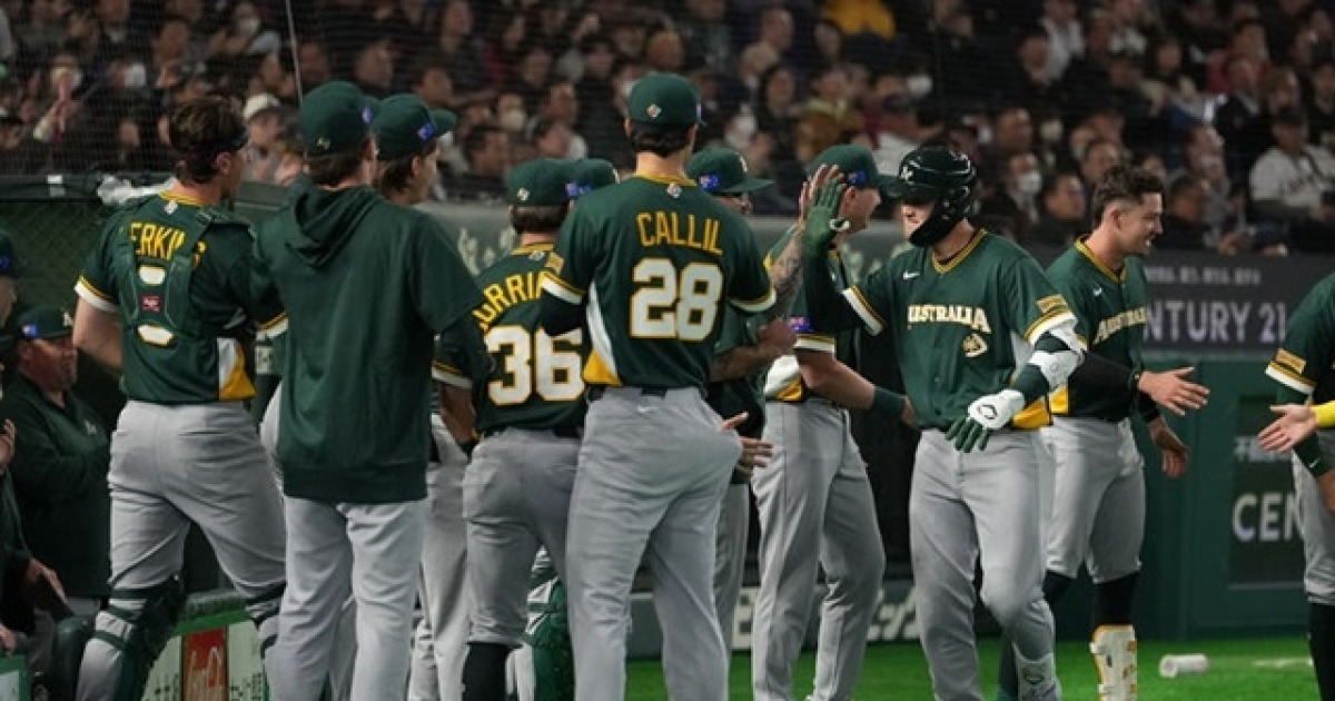 호주, 체코 누르고 2연승…일본 한국 중 1승만 거두면 ‘8강행’ [WBC]