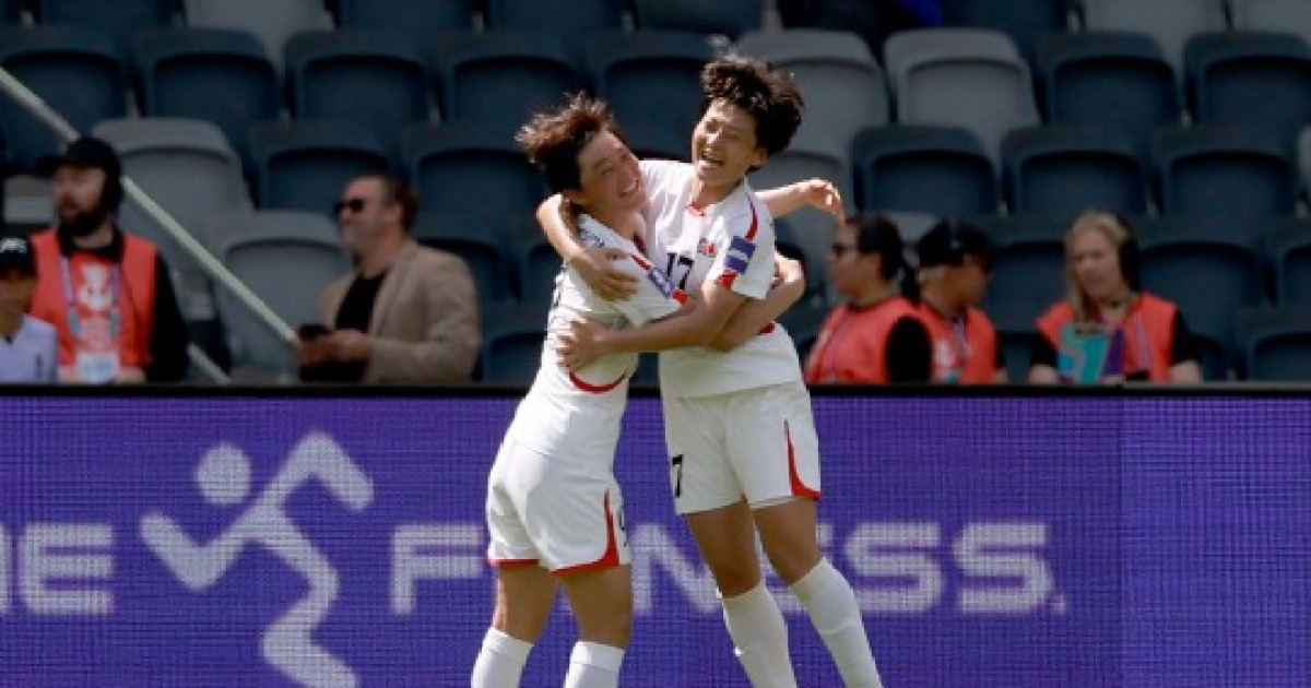 북한 여자 축구대표팀, 16년 만에 아시안컵 무대서 강렬한 귀환