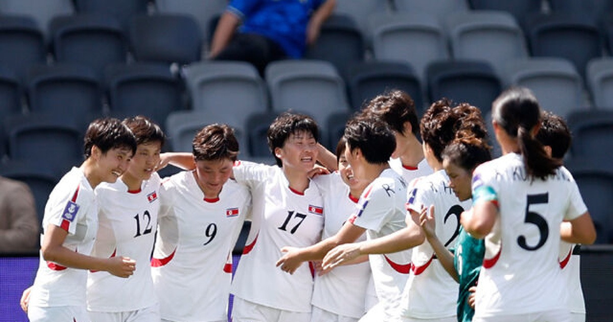 아시안컵서 북한의 맹공, 방글라데시 5-0 대파
