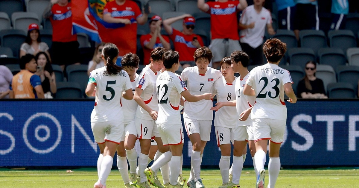 북한 여자축구 대표팀, 16년 만에 복귀한 아시아컵에서 2연승