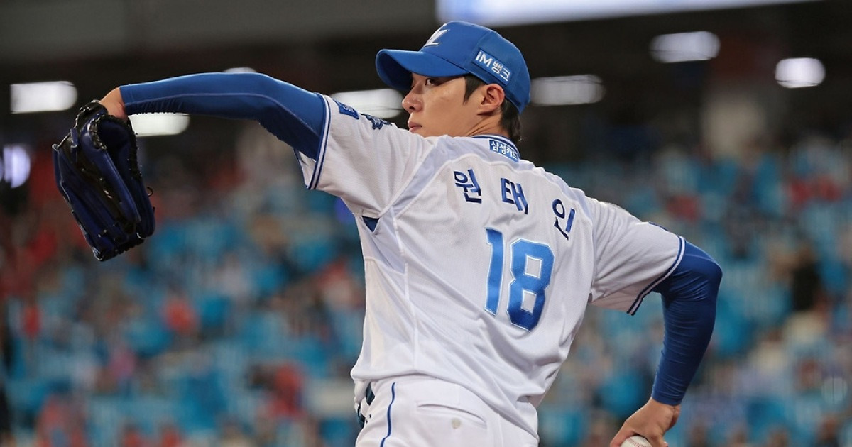 삼성 원태인, 부상에서 회복되는가