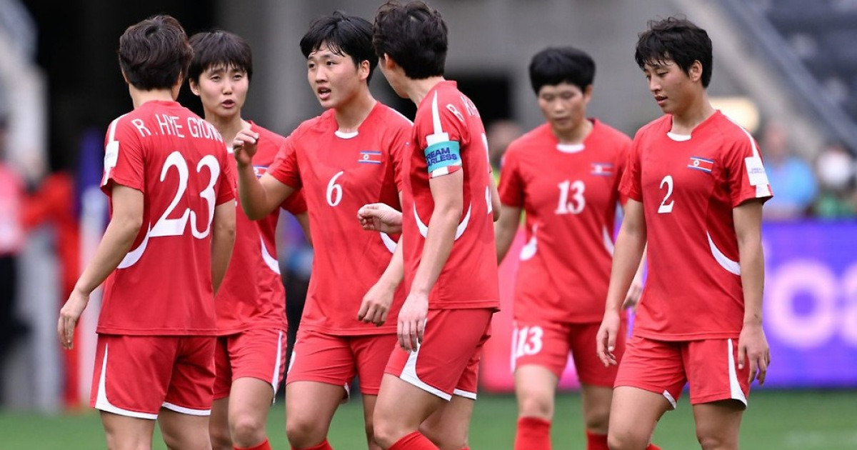 북한 여자 축구대표팀, 16년 만의 아시안컵 복귀전 승리