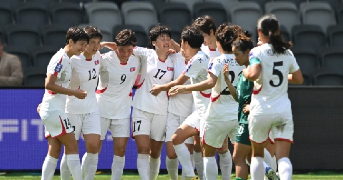 북한, 방글라데시에 5-0 대승... 중국과 B조 1위 결정전으로