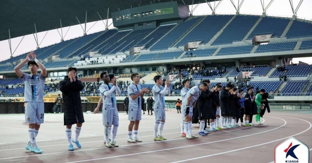 인천 유나이티드, 광주 FC에게 2-3 패배... 2연패에 빠졌다