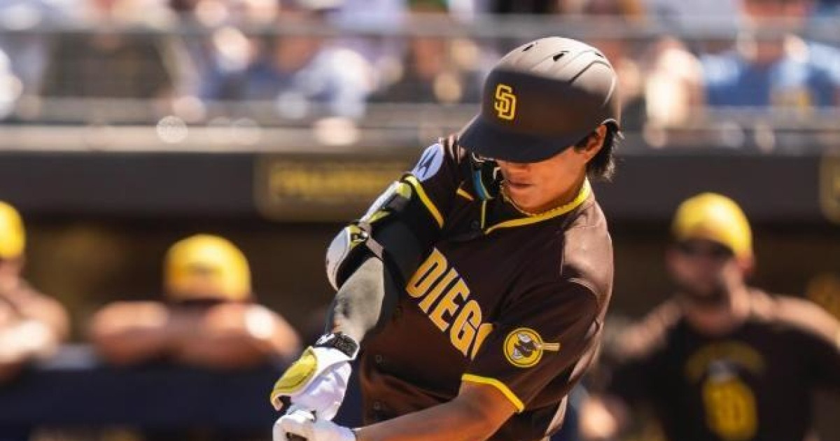 송성문, ML 시범경기 첫 홈런 화력시위